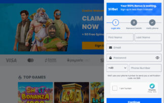 30Bet Login und Registrierung