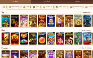 BetHall Casino-Spiele