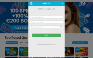 MrPlay Anmeldung und Registrierung