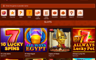 VegaZone Casino-Spielautomaten