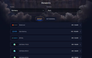 Cazeus Einzahlungsmethoden