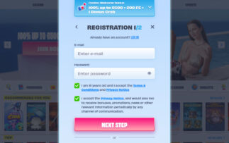 OnlySpins Anmeldung und Registrierung