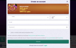 Safecasino Casino-Anmeldung und Registrierung