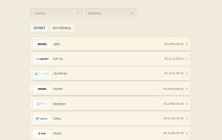 Vip Luck Casino-Einzahlungsmethoden