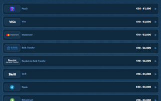 Casea Auszahlungsmethoden