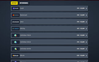 Τρόποι κατάθεσης στο καζίνο AllySpin