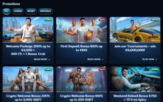 Millioner Casino Προσφορές