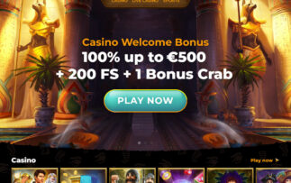 АmunRa casino homepage