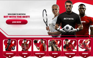 Betista casino homepage