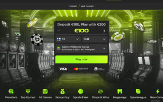 Betovo casino homepage