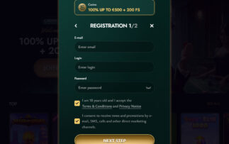 Cashed casino login and registration
