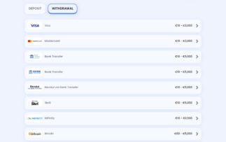 CasinoLab withdrawal methods