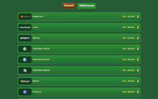 GreenLuck casino deposit methods