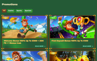 GreenLuck casino promotions