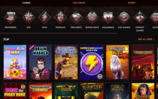 Legiano casino games