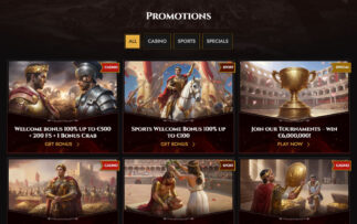 Legiano casino promotions