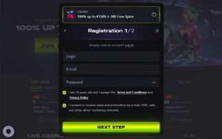 MadCasino login and registration