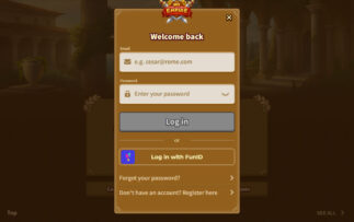MyEmpire casino login and registration