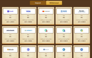 MyEmpire casino withdrawal methods