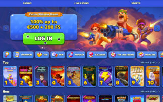 Pistolo casino homepage