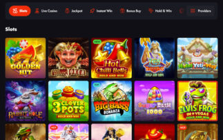 RoosterBet casino games