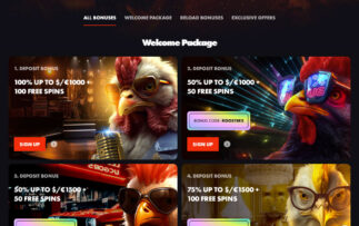 RoosterBet casino promotions