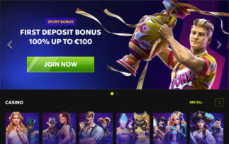 RTbet casino homepage