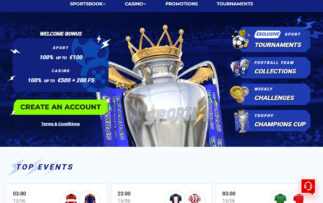 Sportaza casino homepage