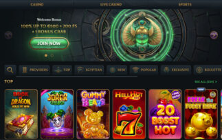 Talismania casino homepage