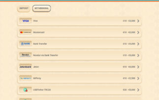 Vegasino casino withdrawal methods