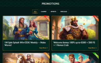 Casinia Casino Bonuses