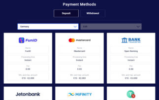 Frumzi Deposit Methods