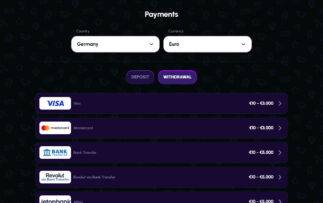NovaJackpot Withdrawal Methods