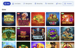 RocketSpin Casino Games