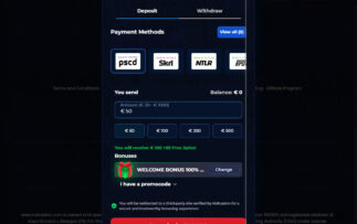 RollCasino Deposit Methods