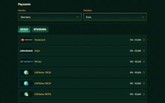 Spybet Deposit Methods