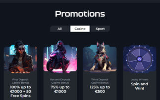 Winsane Casino Bonuses