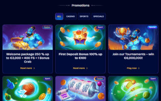 WishWin Casino Bonuses