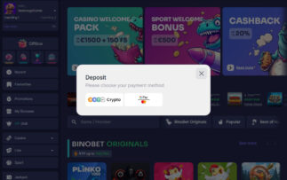Binobet Deposit Methods