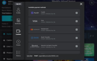 BuranCasino Withdrawal Methods