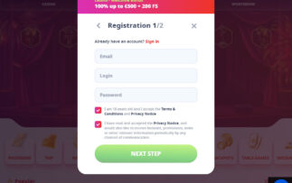 Casino Infinity Login and Registration