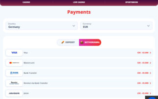 Casino Infinity Withdrawal Methods