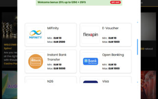 EmiraBet Payment Methods