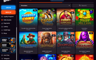 Spinch Casino Games