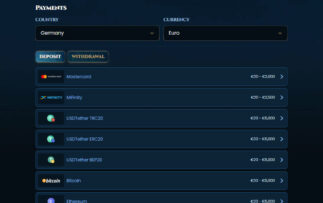 WonderLuck Deposit Methods