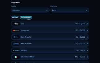 Millioner Casino Withdrawal Methods