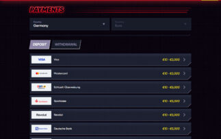 QuickWin Deposit Methods