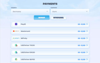 OnlySpins Deposit Methods