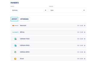 TikiTaka Deposit Methods