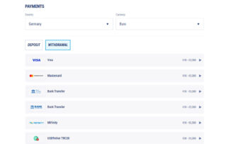 TikiTaka Withdrawal Methods